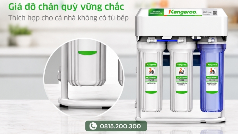 Máy lọc nước tủ bếp