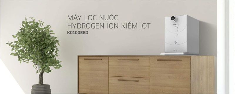 Máy Lọc Nước Kangaroo Hydrogen Ion Kiềm KG100EED-IoT chính hãng
