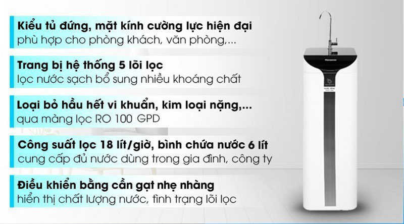 Máy lọc nước Kangaroo Hydrogen Ion Kiềm KG100ES1