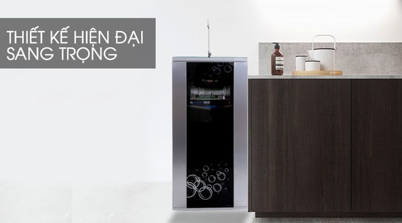 Máy Lọc Nước Kangaroo Hydrogen KG100HA Vỏ VTU Đen chính hãng