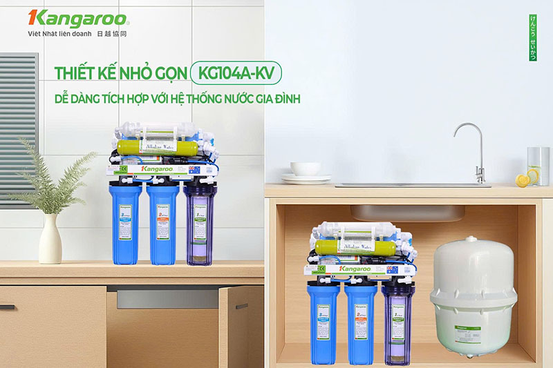 Lắp đặt Kangaroo KG104A-KV thực tế