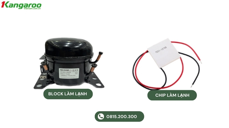 Công nghệ làm lạnh Block và chip điện tử