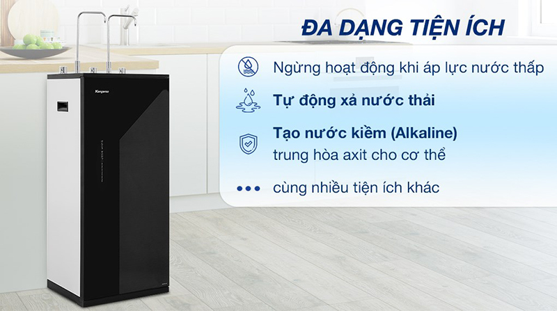 Tiện ích vận hành thông minh và an toàn Kangaroo KG10A17