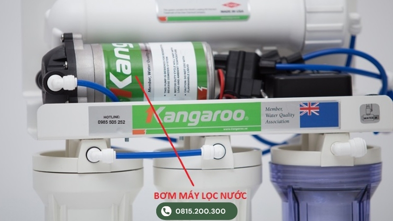 Bơm tăng áp máy lọc nước Kangaroo