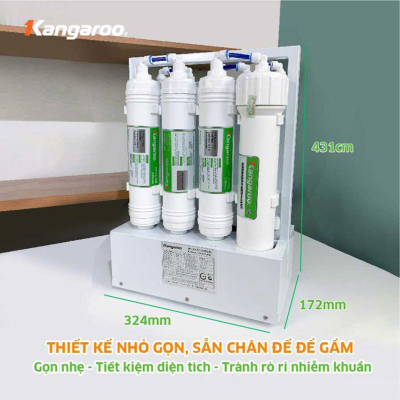 Máy lọc nước Kangaroo KGHP66 để gầm