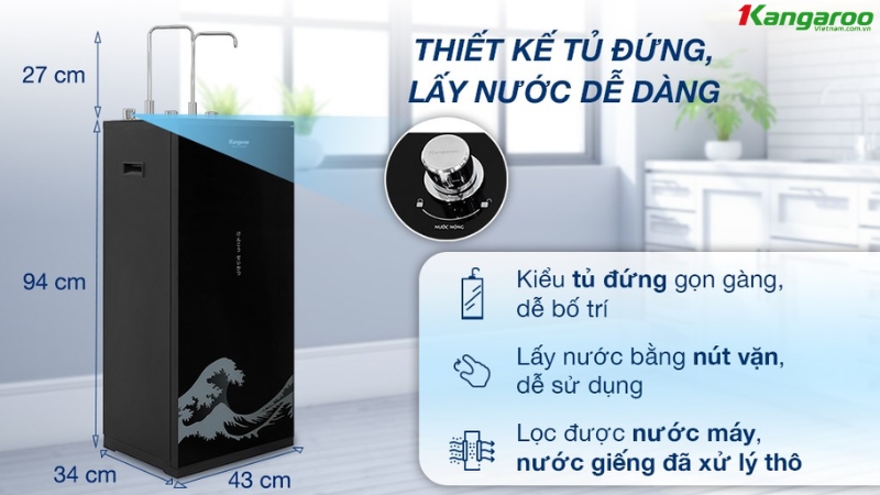 Thiết kế mặt kính cường lực Kangaroo KG10A12