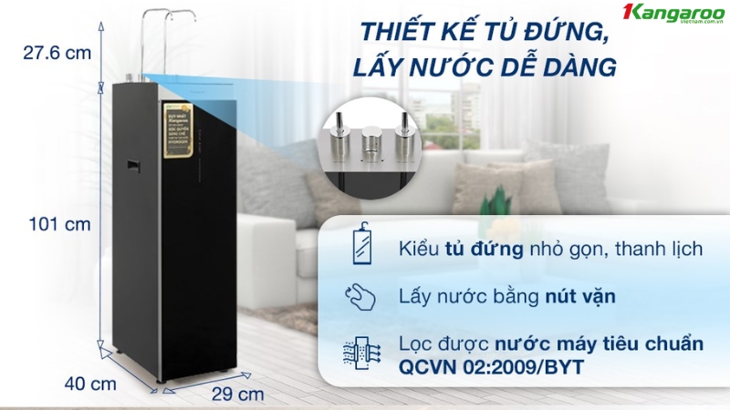 Thiết kế vỏ nhôm SLIM Kangaroo KG12A6