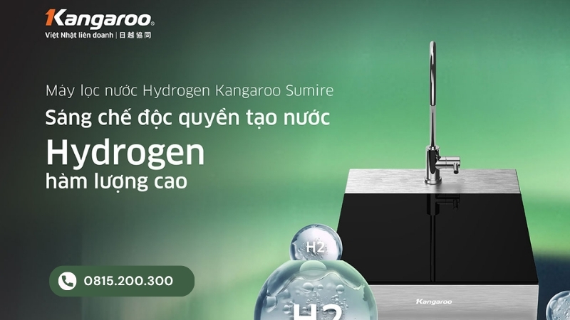 Công nghệ tạo nước Hydrogen Kangaroo