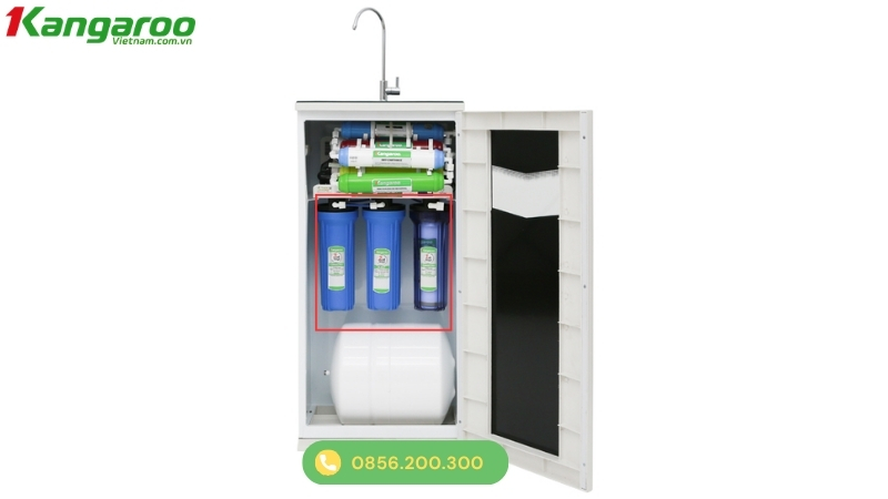 Kiểm tra máy dùng lõi lọc thô tiêu chuẩn Kangaroo