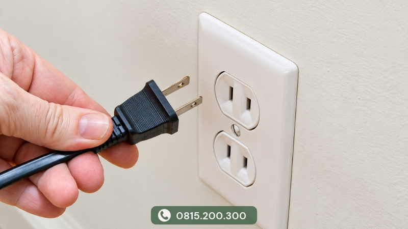 Khi nào cần rút điện máy lọc nước ngay