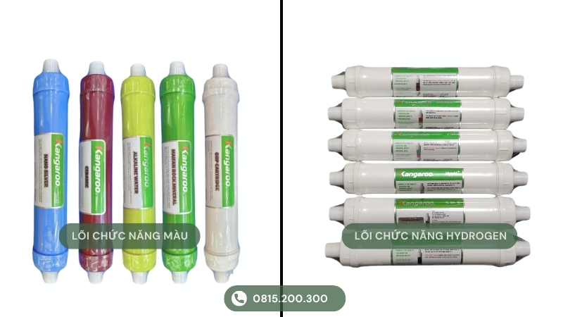 Bộ lõi chức năng màu và lõi chức năng Hydrogen Kangaroo