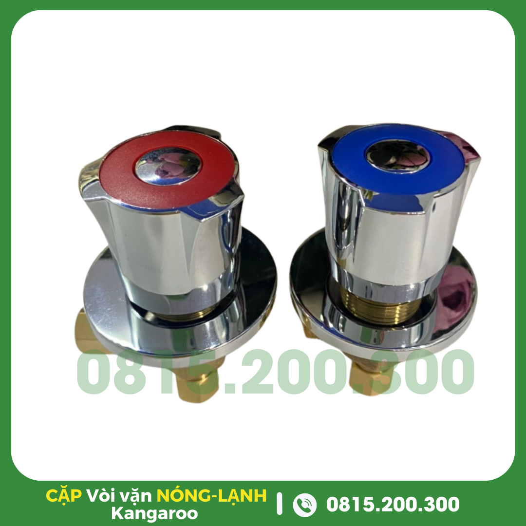 Cặp Vòi Vặn Máy Lọc Nước Kangaroo KG100HK, KG10A4, KG10A5