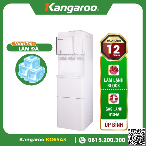 Cây Nước Nóng Lạnh Có Làm Đá Viên Kangaroo KG65A3