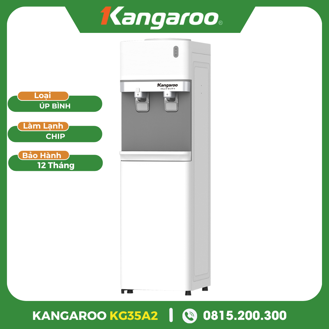 Cây Nước Nóng Lạnh Úp Bình Kangaroo KG35A2