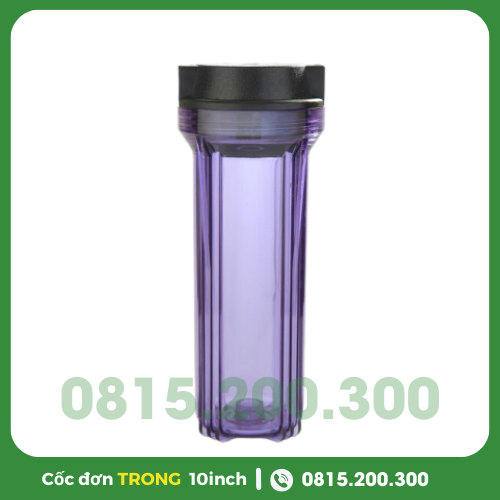 Cốc Lọc Thô Đơn Trong 10inch