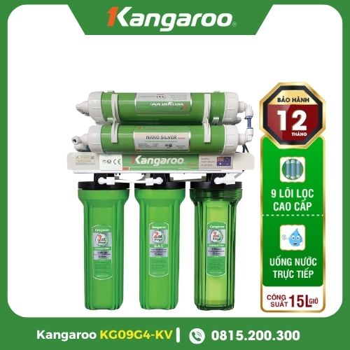 Máy Lọc Nước Kangaroo KG09G4-KV Lắp Tủ Bếp