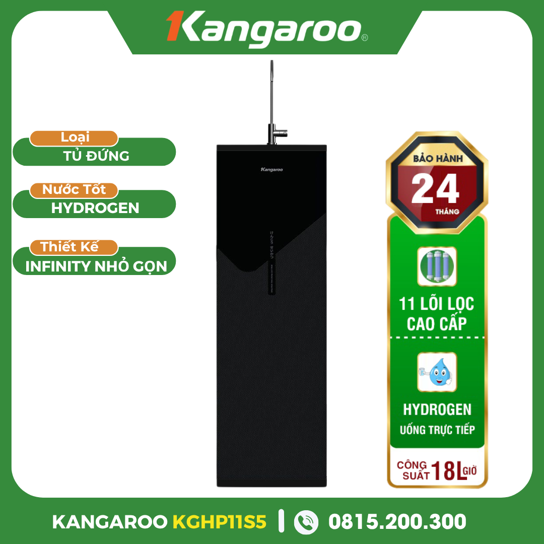 Máy Lọc Nước Kangaroo Hydrogen Infinity KGHP11S5