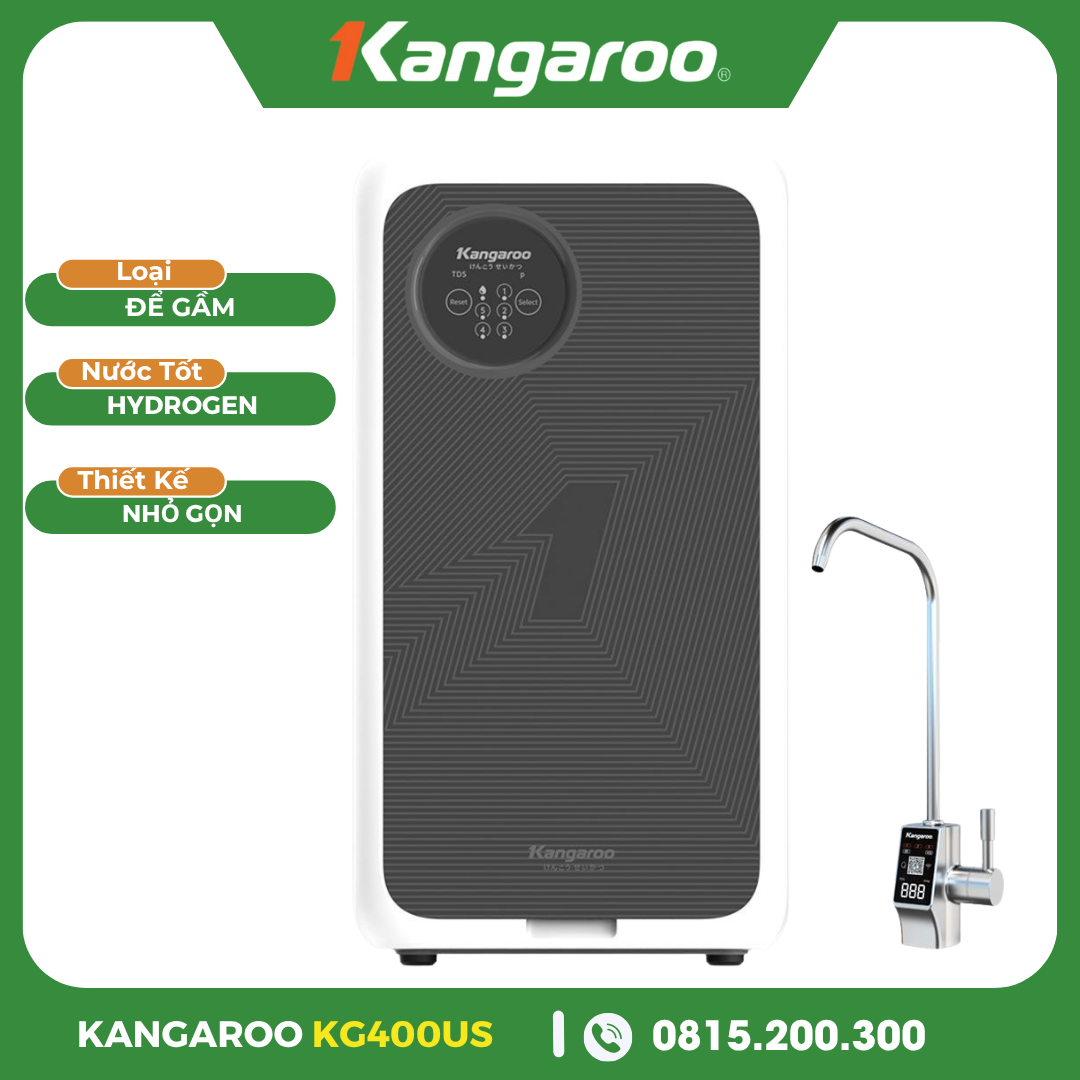 Máy Lọc Nước Kangaroo Hydrogen KG400US
