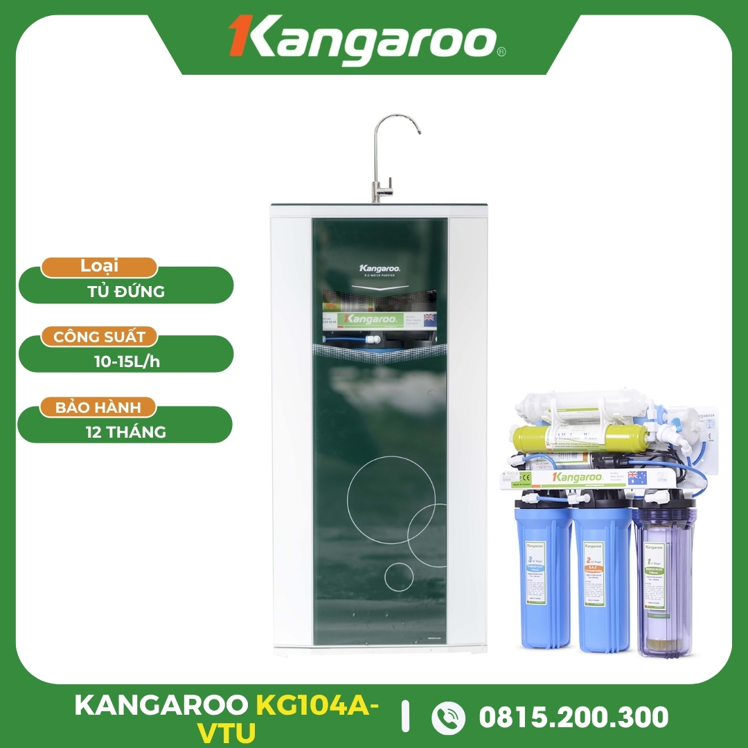 Máy Lọc Nước Kangaroo KG104A Tủ VTU