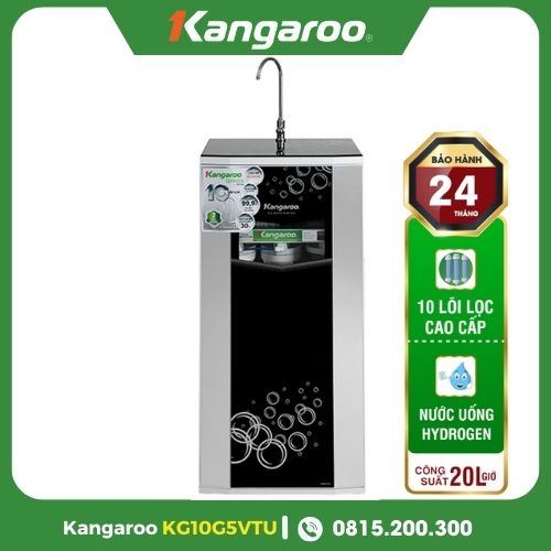 Máy Lọc Nước Kangaroo Hydrogen Superstyrene RO 10 lõi KG10G5VTU