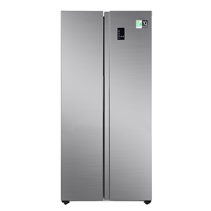 Tủ lạnh SBS Aqua Inverter 480 lít AQR-S480XA(SG)