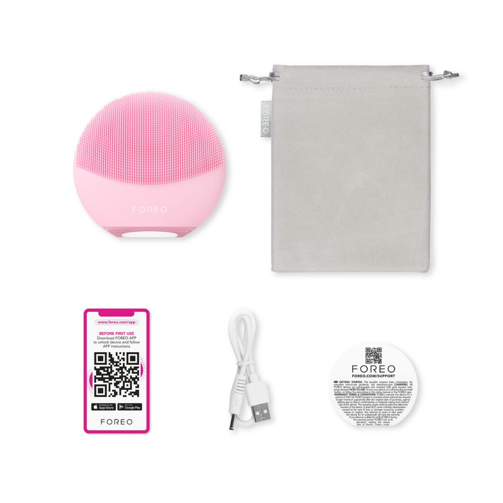 Máy rửa mặt Foreo Luna Mini 4 - Chính hãng Bảo hành 24 Tháng Kích App