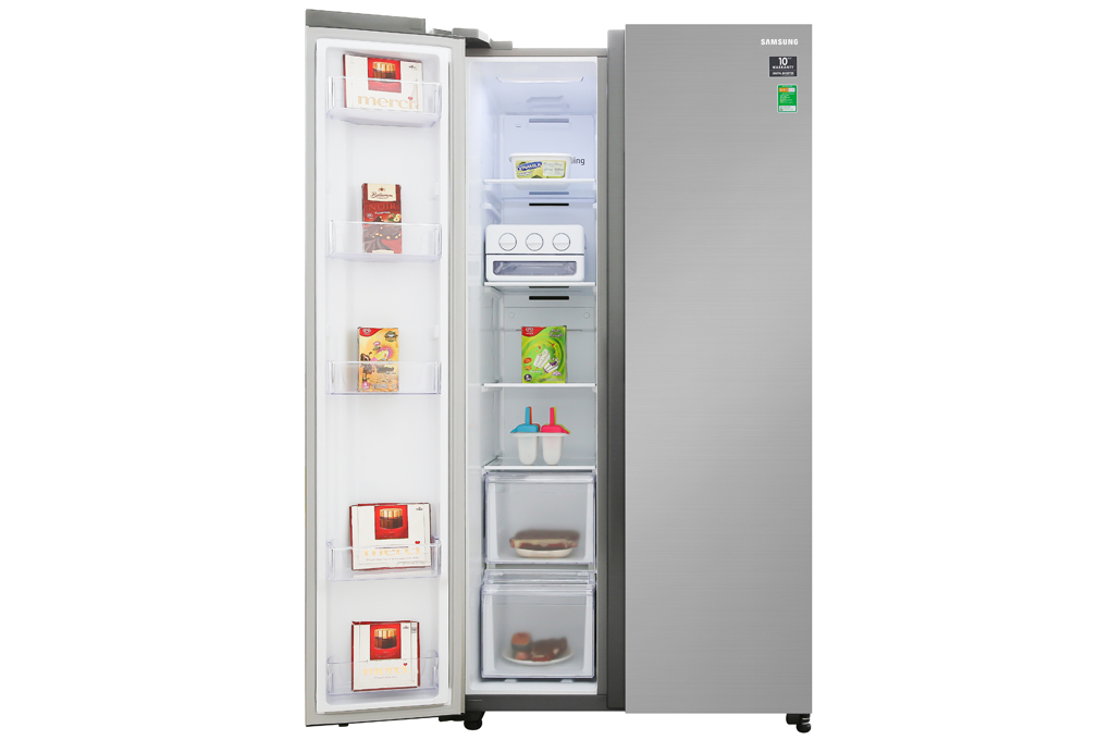 Tủ lạnh Samsung Inverter 655 lít Side By Side RS62R5001M9/SV