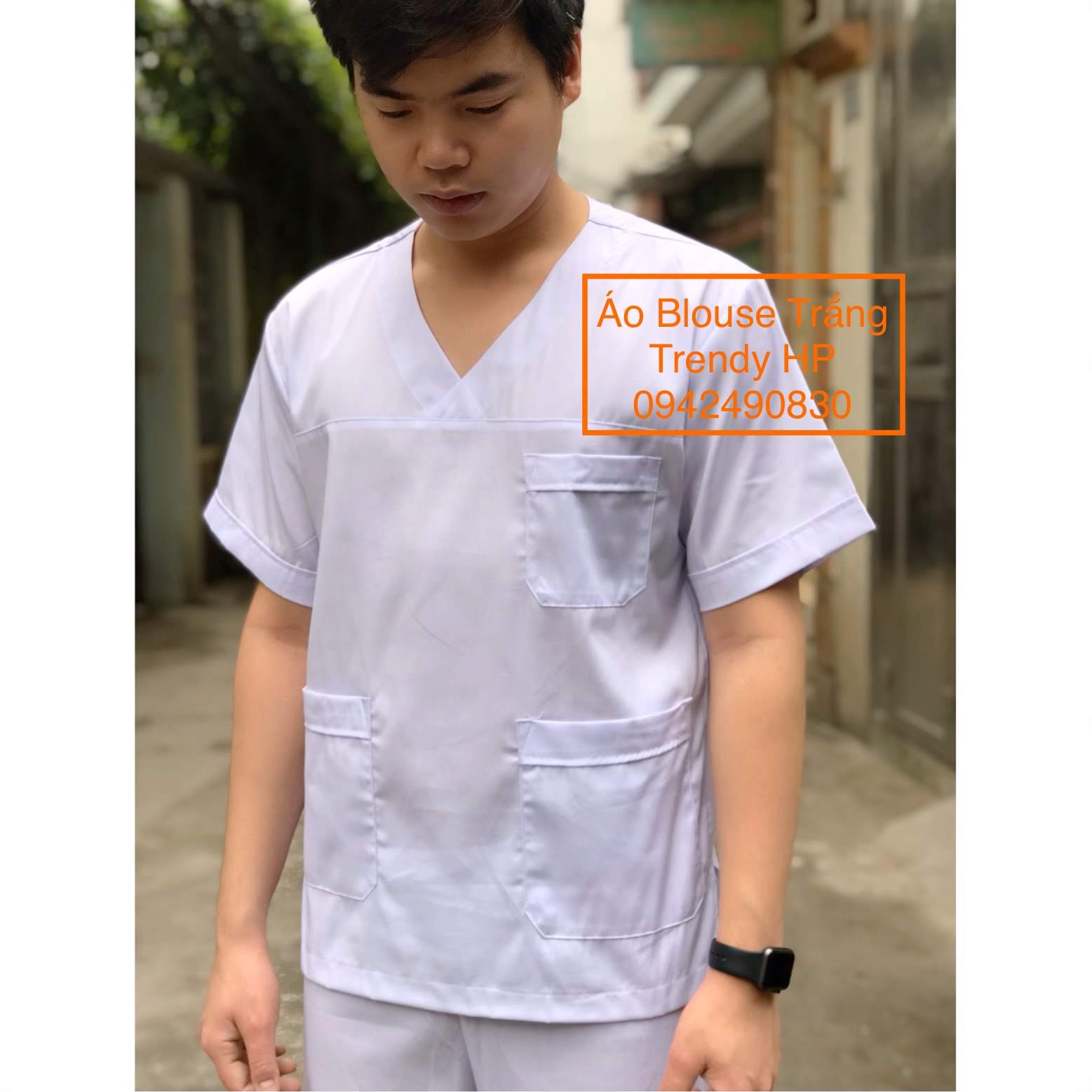 Áo Blouse Trắng Trendy HP Áo Blouse Trắng Trendy HP Áo Blouse Trắng Trendy HP Áo Blouse Trắng Trendy HP Áo Blouse Trắng Trendy HP Áo Blouse Trắng Trendy HP Bộ scrubs cổ tim TRẮNG- bộ scrubs bác sĩ, dược sỹ, điều dưỡng chất phổ thông