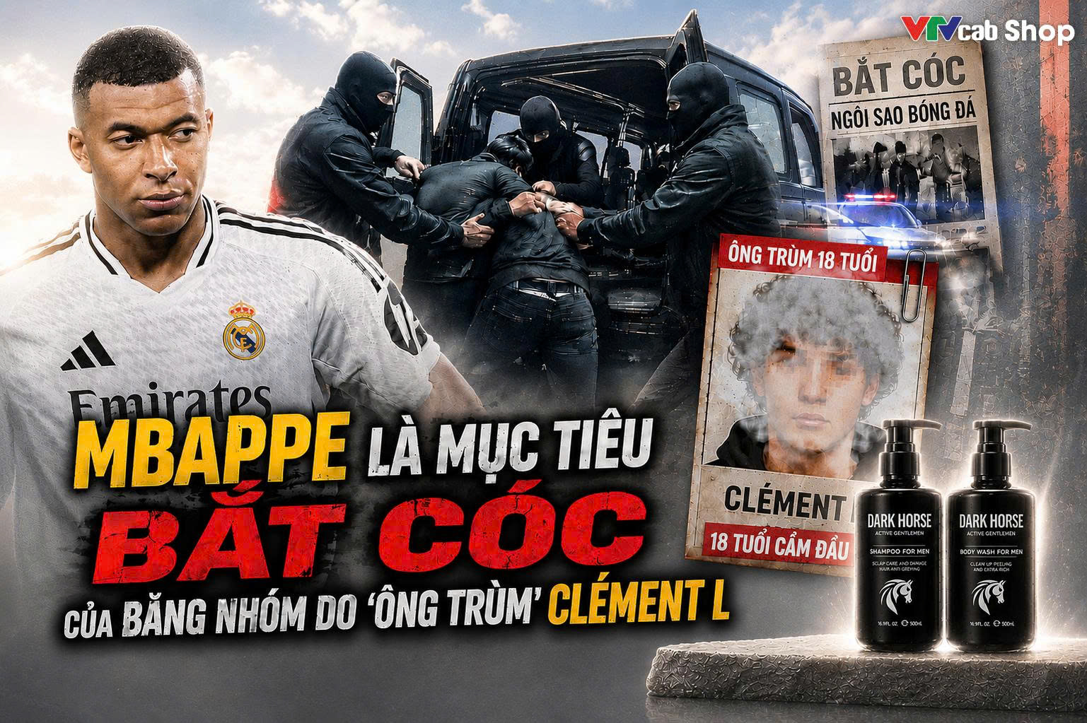 Kylian Mbappe xuất hiện trong danh sách mục tiêu của một băng nhóm tội phạm