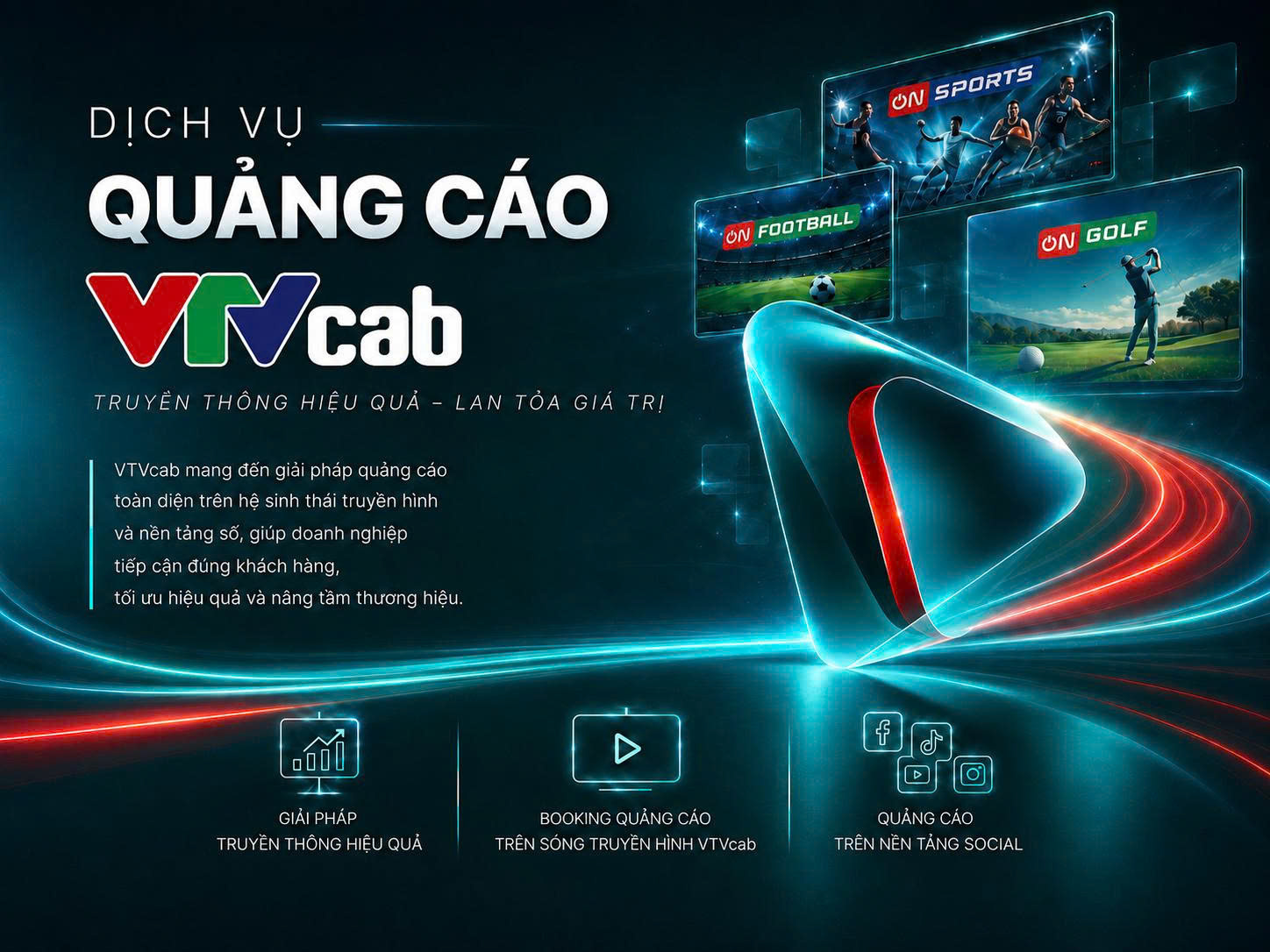 Dịch vụ quảng cáo VTVcab