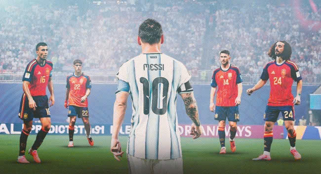 Messi cùng đội tuyển Argentina trong hành trình chinh phục các danh hiệu quốc tế.