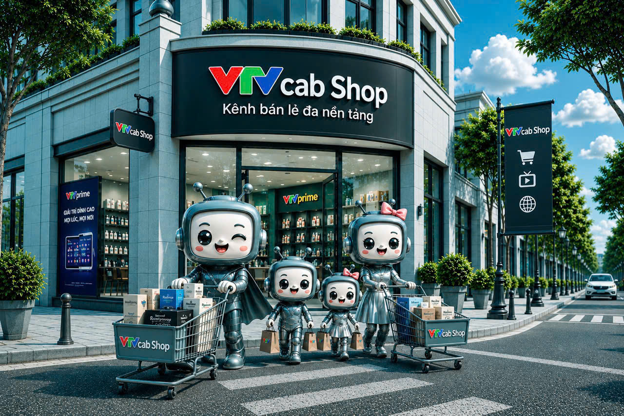 Hệ sinh thái bán lẻ đa nền tảng VTVcab Shop kết nối thể thao, giải trí và mua sắm.