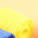 Ruy băng vải bố phụ kiện trang trí hanmade, decor  Màu sắc: Nâu vintage thủ công mầm non