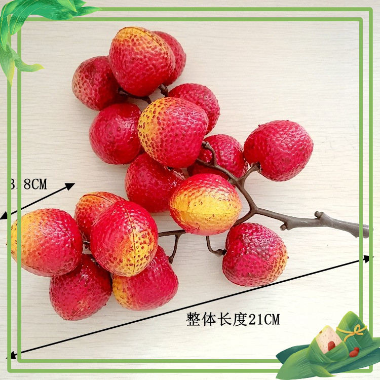 Chùm vải, nhãn, cà chua trang trí nhà hàng, khách sạn trường học
