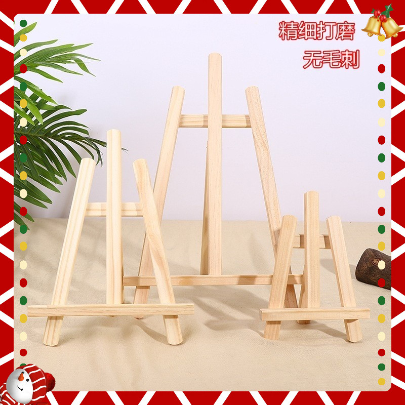 Giá vẽ tranh bằng gỗ mini để bàn - Dụng cụ vẽ tranh bằng gỗ