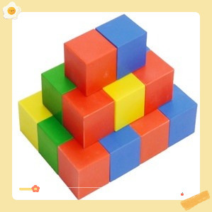 Khối trụ tròn, khối chữ nhật, khối vuông, khối tam giác dùng trẻ mầm non ( nhựa an toàn Siêu bền)
