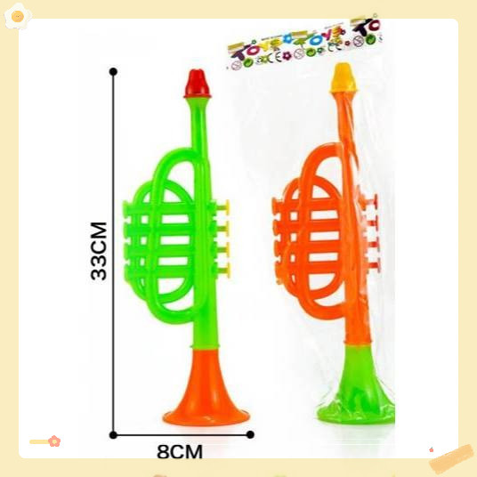 Đồ chơi kèn Trumpet bằng nhựa T89 chất liệu an toàn cho bé