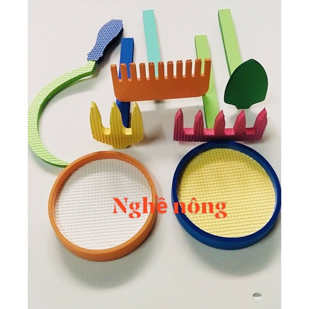 Bộ đồ nghề xốp làm bằng thủ công mầm non ( chủ đề nghề nghiệp)