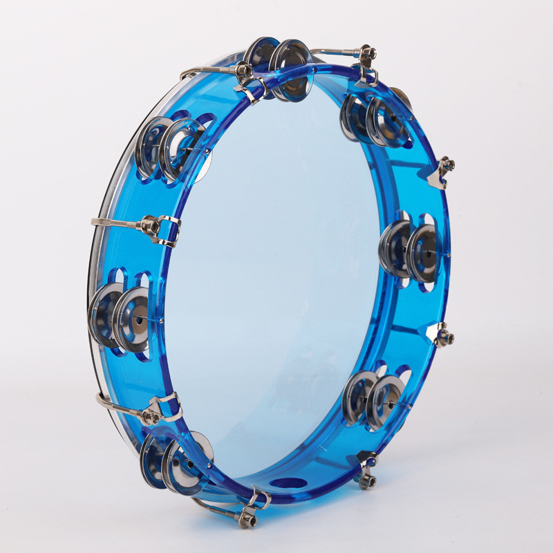 Trống Gõ Bo 28cm Tambourine LẮC TAY VUI NHỘN, ÂM THANH SÔI ĐỘNG