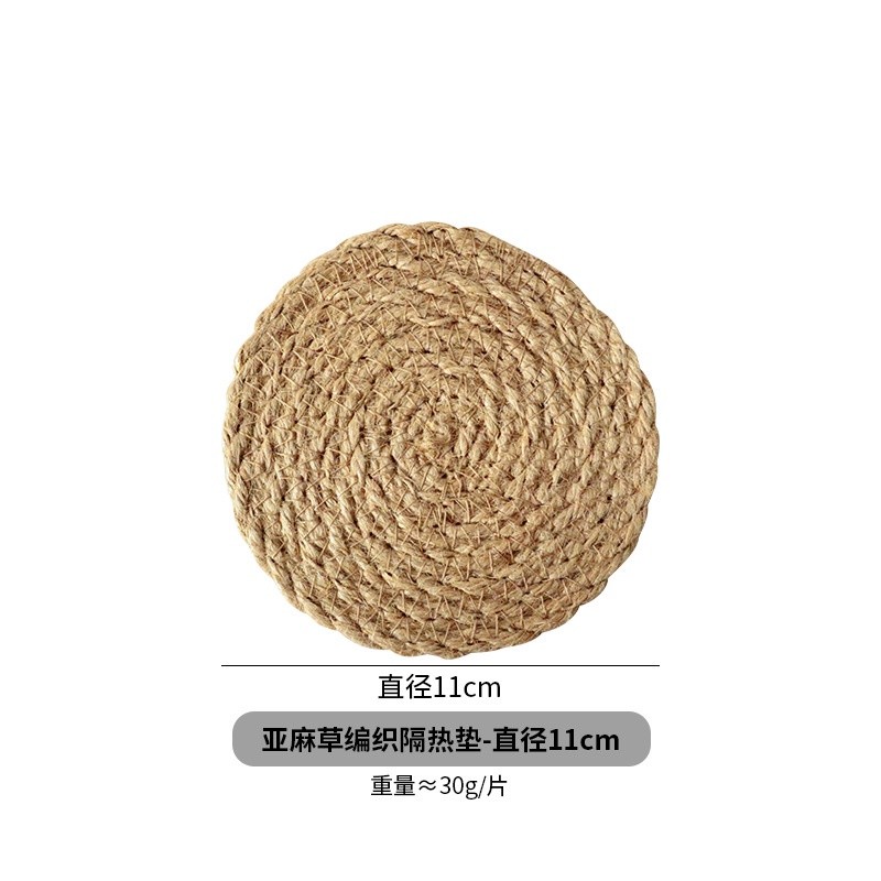 Phên tròn thừng đay Trang Trí  deco làm handmade chụp sản phẩm Làm Phụ Kiện dây thừng