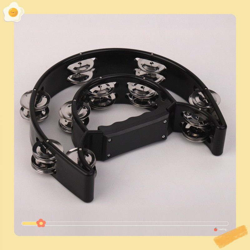 Lục lạc xúc xắc nhiều màu sắc, xắc xô,cầm tay loại nhạc cụ tambourine loại to đẹp
