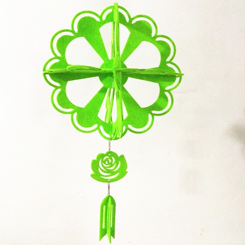 Quả cầu rỗng vải nỉ trang trí hành lang lớp học mầm non - tiểu học Size 23cm * 38cm