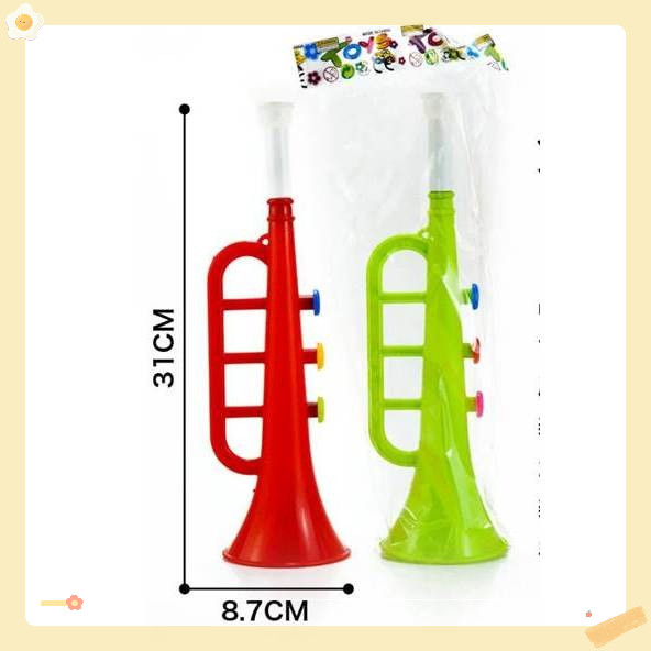 Đồ chơi kèn Trumpet bằng nhựa T89 chất liệu an toàn cho bé