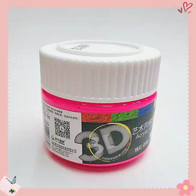 Màu acrylic 3D 300ml , màu vẽ mỹ thuật trên vải mọi chất liệu