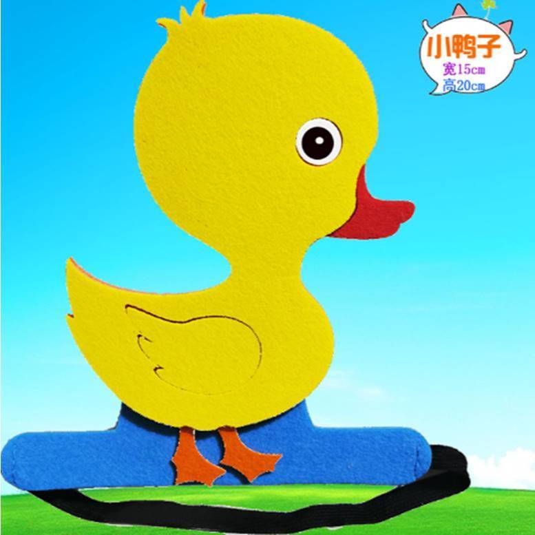 Mũ  con vật, kể truyện đóng kịch  trẻ mầm non - tiểu học ( chất liệu vải dạ nỉ 3D)