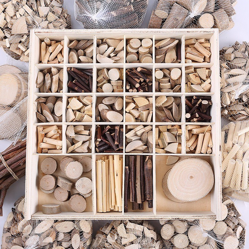 Cành trang trí thủ công làm handmade vật liệu tự nhiên Steam mầm non - học sinh