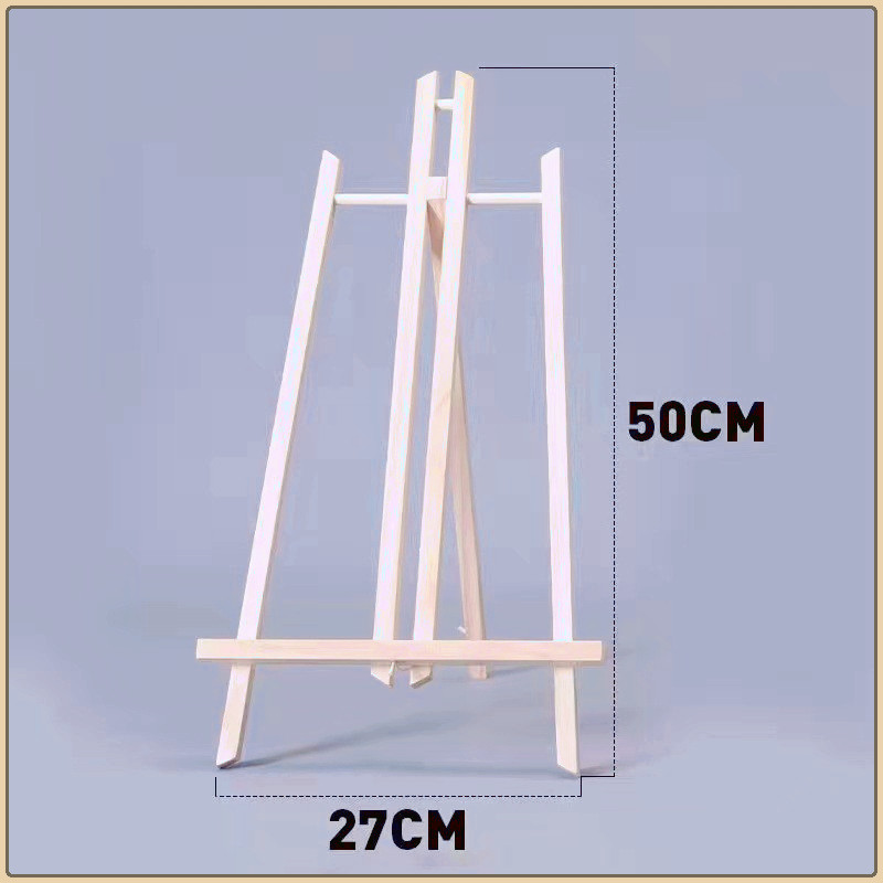 Giá vẽ tranh để bàn mini - Dụng cụ vẽ tranh bằng gỗ ( loại có dây)