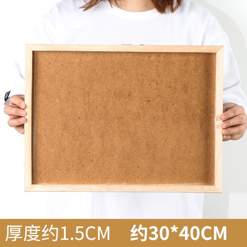 Khung ảnh Vintage khung tranh không kính bằng gỗ thông trang trí STEAM mầm non tiểu học