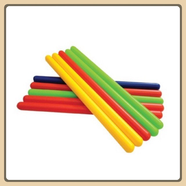 Gậy thể dục mầm non mầm non  ( của GV 50 cm của trẻ 40 cm)