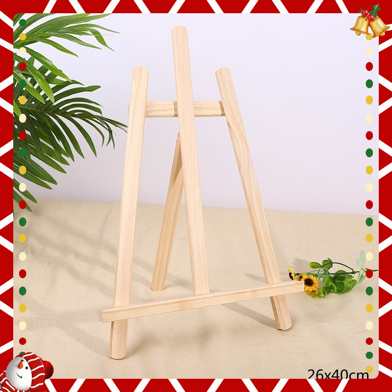 Giá vẽ tranh bằng gỗ mini để bàn - Dụng cụ vẽ tranh bằng gỗ